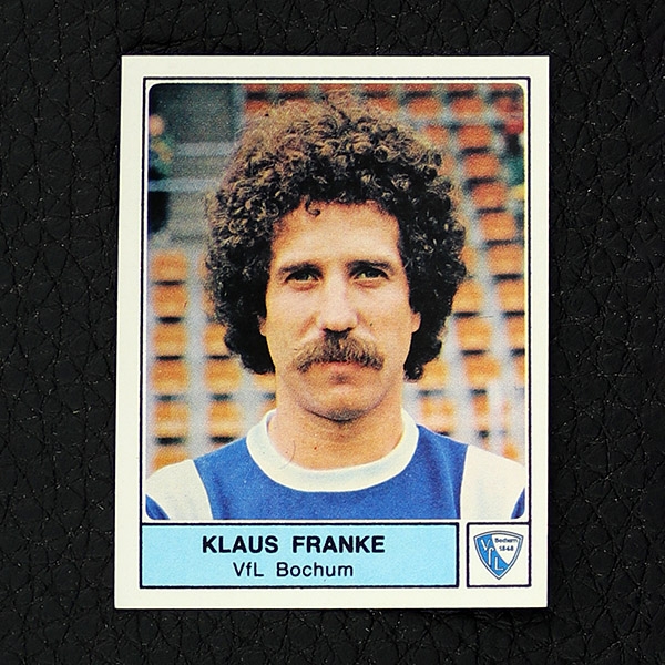 Klaus Franke Panini Sticker No. 42 - Fußball 79