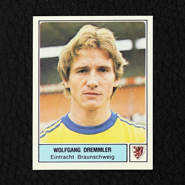 Wolfgang Dremmler Panini Sticker No. 63 - Fußball 79
