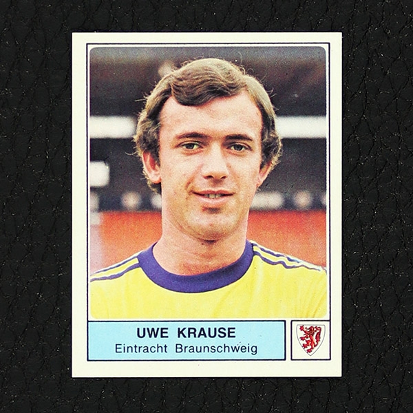 Uwe Krause Panini Sticker No. 68 - Fußball 79