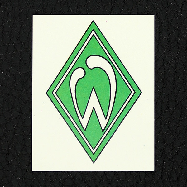 Werder Bremen Badge Panini Sticker No. 71 - Fußball 79