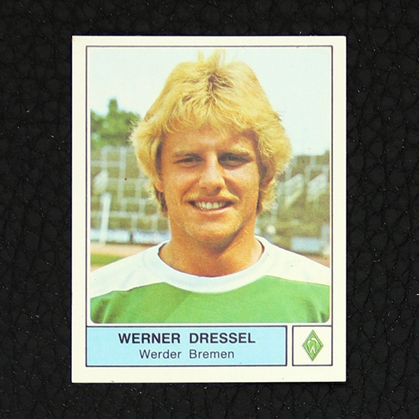 Werner Dressel Panini Sticker No. 82 - Fußball 79
