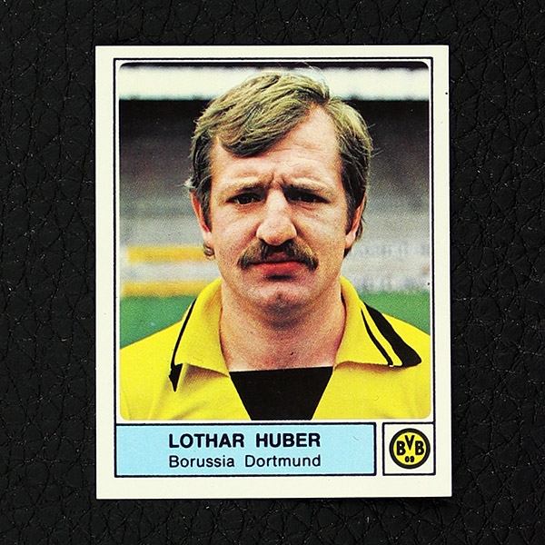 Lothar Huber Panini Sticker Nr. 105 - Fußball 79
