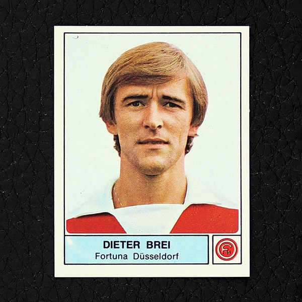 Dieter Brei Panini Sticker No. 123 - Fußball 79