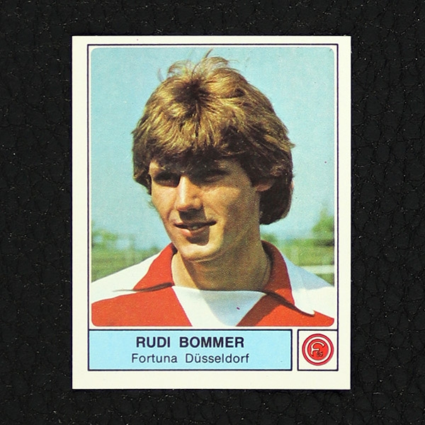 Rudi Bommer Panini Sticker No. 133 - Fußball 79