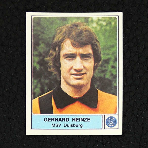 Gerhard Heinze Panini Sticker No. 136 - Fußball 79