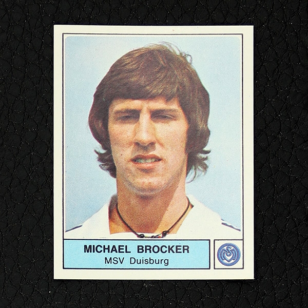 Michael Brocker Panini Sticker No. 138 - Fußball 79