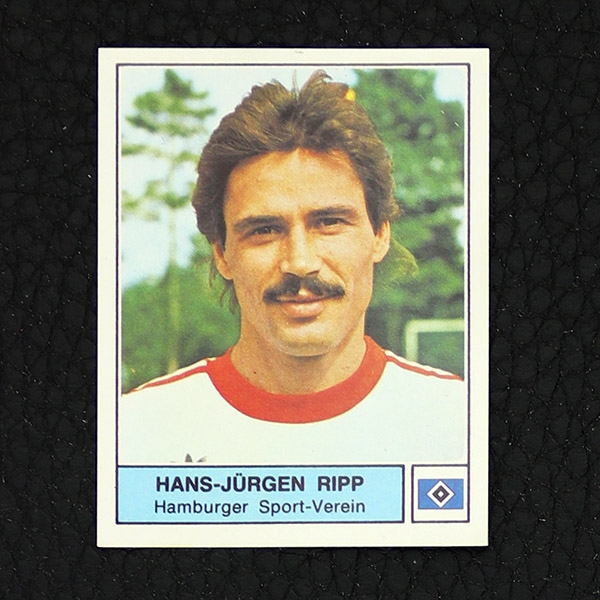 Hans-Jürgen Ripp Panini Sticker Nr. 190 - Fußball 79