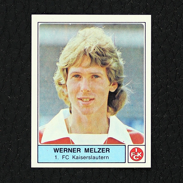 Werner Melzer Panini Sticker Nr. 203 - Fußball 79