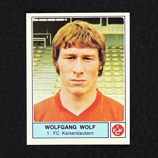 Wolfgang Wolf Panini Sticker Nr. 214 - Fußball 79