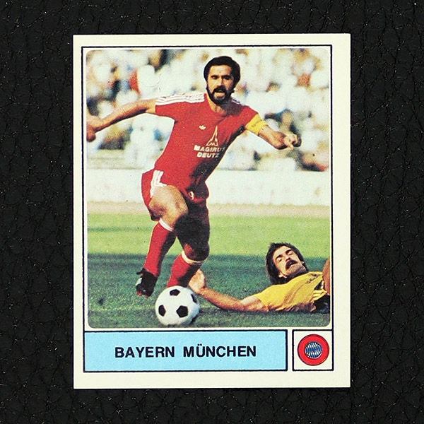 Gerd Müller Panini Sticker Nr. 260 - Fußball 79