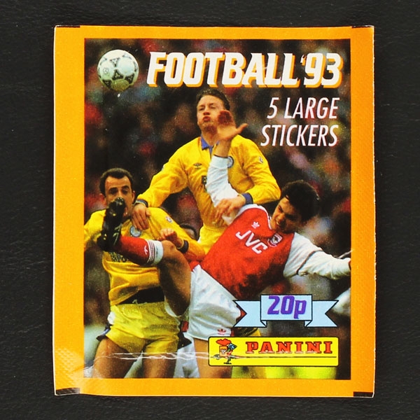 Football 93 Panini Sticker Tüte England