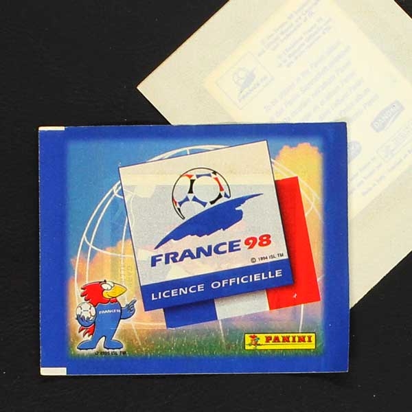 France 98 Danone Panini sticker packet