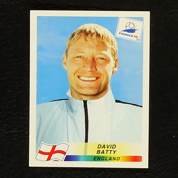 France 98 No. 470 Panini sticker David Batty