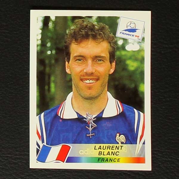 France 98 Nr. 160 Panini Sticker Laurent Blanc