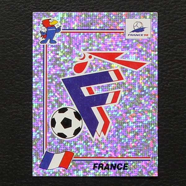 France 98 No. 157 Panini sticker France badge