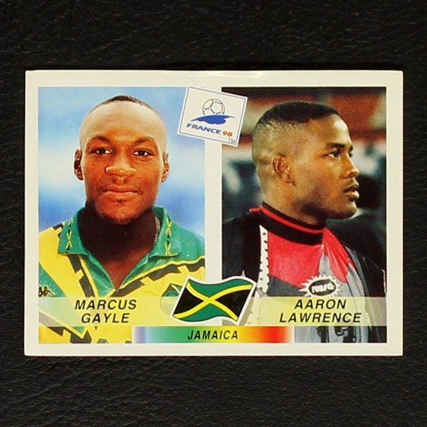 France 98 Nr. 561 Panini Sticker Gyle - Lawrence