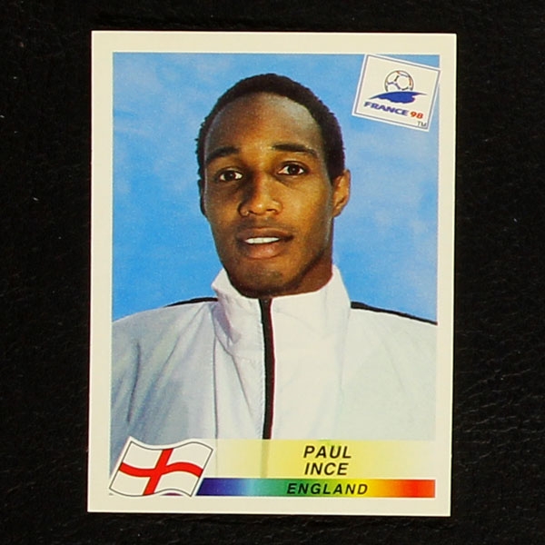 Panini Sticker 471 Paul Ince England WM 1998 France 