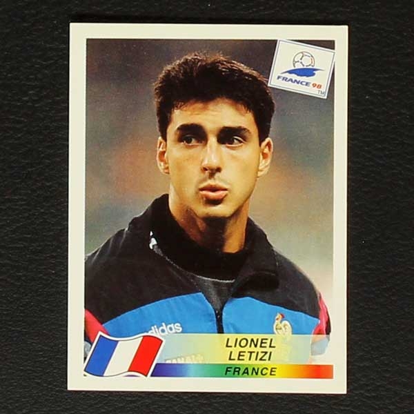 France 98 No. 173 Panini sticker Lionel Letizi