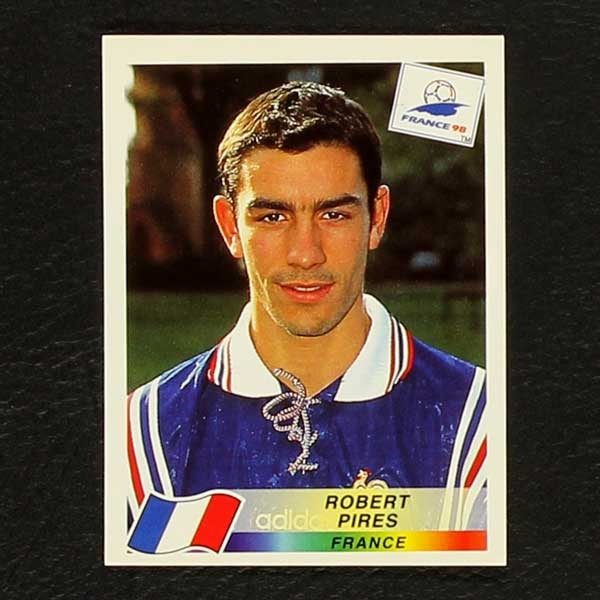 France 98 Nr. 166 Panini Sticker Robert Pires