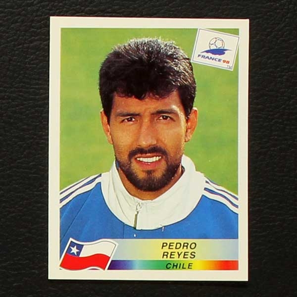 France 98 No. 108 Panini sticker Predro Reyes