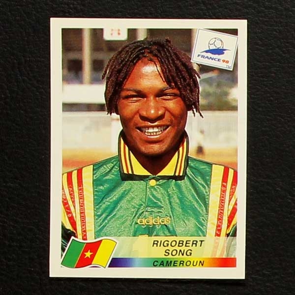 France 98 No. 123 Panini sticker Rigobert Song