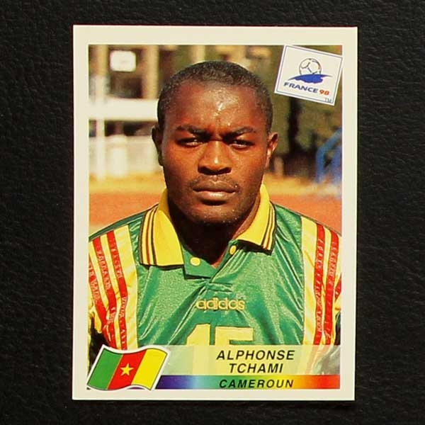 France 98 No. 135 Panini sticker Tchami