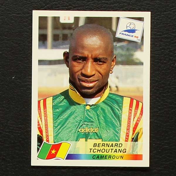 France 98 No. 133 Panini sticker Tchoutang