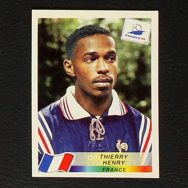 France 98 No. 172 Panini sticker Therry Henry