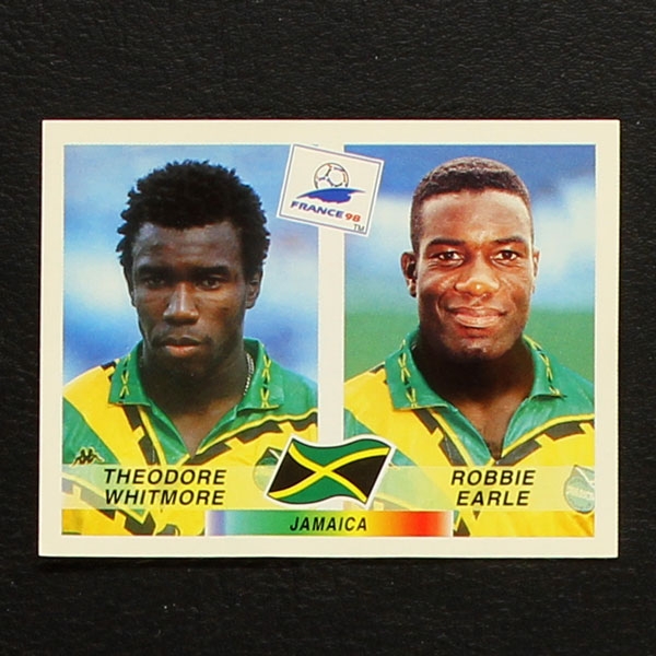 France 98 Nr. 558 Panini Sticker Whithmore - Earle