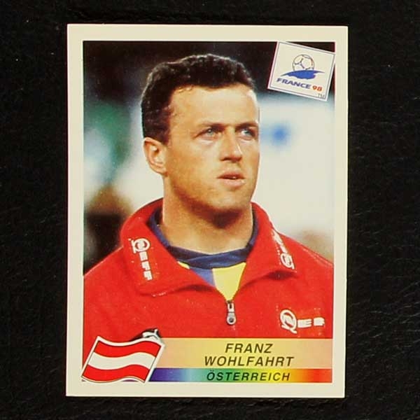 France 98 Nr. 155 Panini Sticker Wohlfahrt