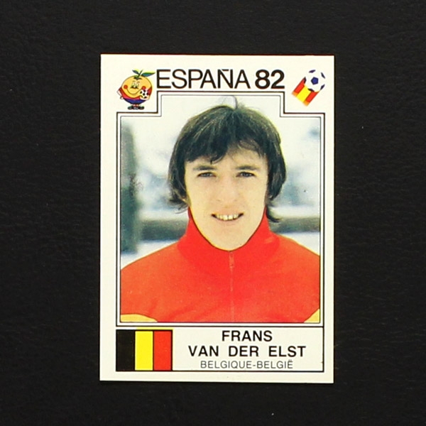 Espana 82 Nr. 213 Panini Sticker Frans van der Elst