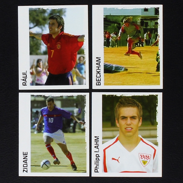 Fußball 2004 Panini Sticker Album - Zidane + Rookie Lahm