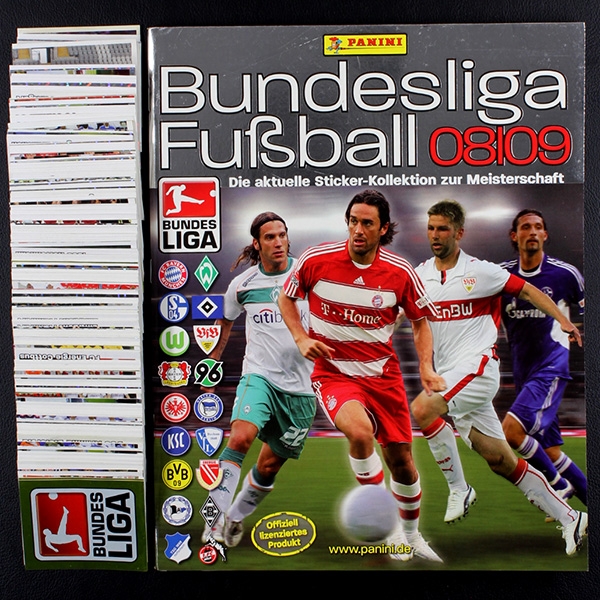 Fußball 2008 Panini sticker album complete