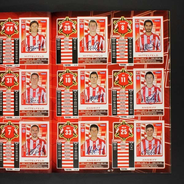 Fußball 2010-2011 Topps sticker album