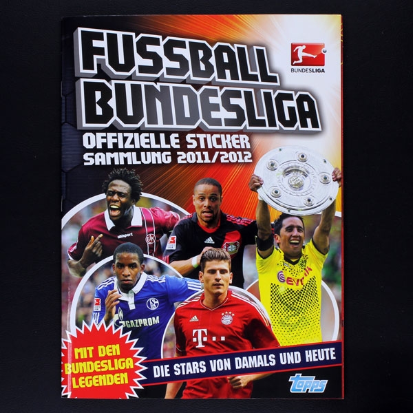 Fußball 2011 Topps sticker album complete