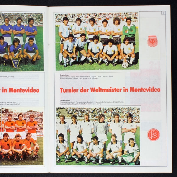 Fußball 81 Bergmann Sticker Album komplett