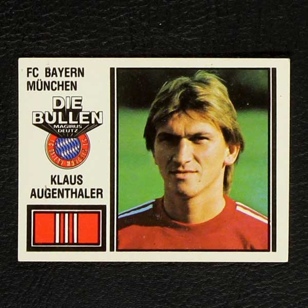 Klaus Augenthaler Panini Sticker Series Fußball 81