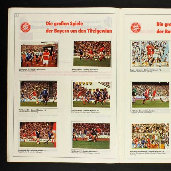 Fußball 81/82 Bergmann Sticker Album