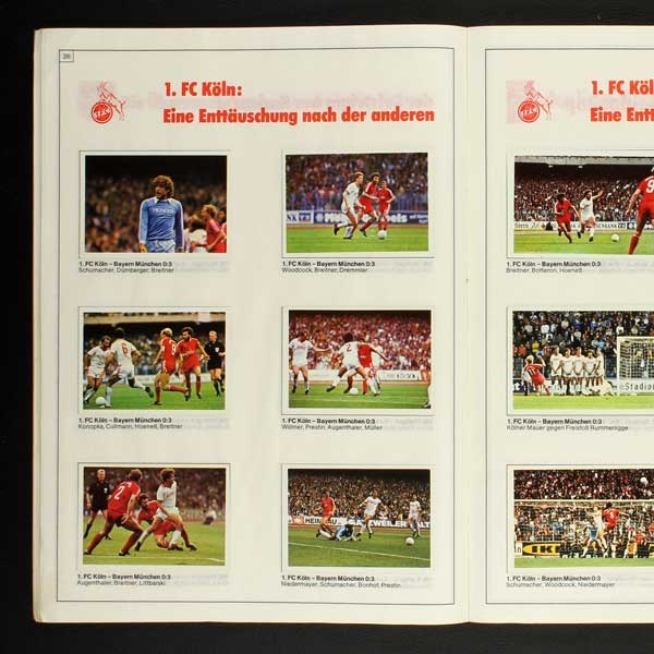 Fußball 81/82 Bergmann Sticker Album