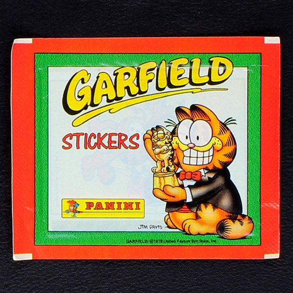 Garfield 1989 Panini sticker bag