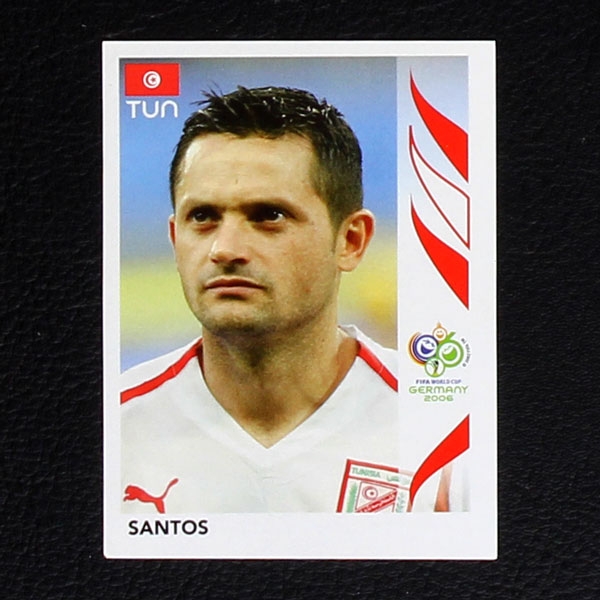 Germany 2006 Nr. 586 Panini Sticker Santos