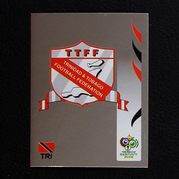 Germany 2006 No. 132 Panini sticker Trinidad Tobago badge