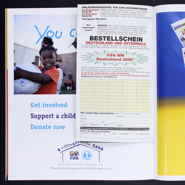 Germany 2006 Panini Sticker Leeralbum - Version 2