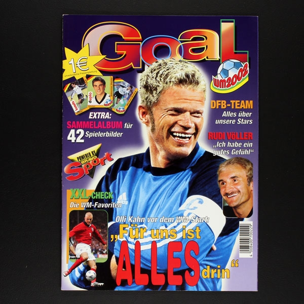 Goal 2002 Duplo Hanuta Ferrero empty album