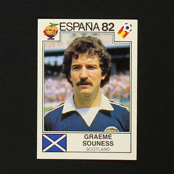 Espana 82 No. 410 Panini sticker Graeme Souness