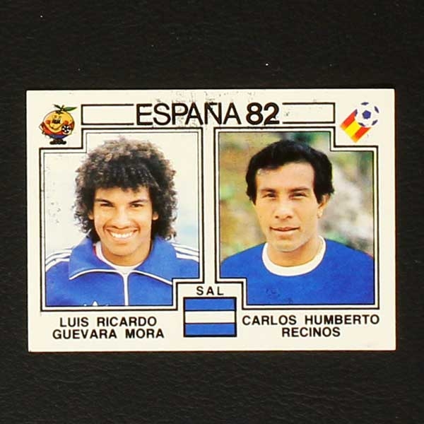 Espana 82 Nr. 220 Panini Sticker Guevara Mora - Recinos