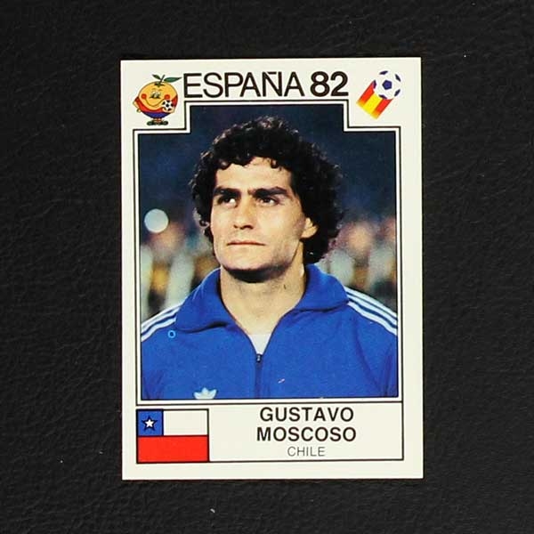 Espana 82 Nr. 162 Panini Sticker Gustavo Moscoso