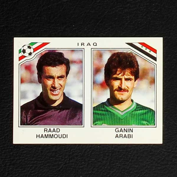 Mexico 86 Nr. 102 Panini Sticker Hammoudi - Arabi