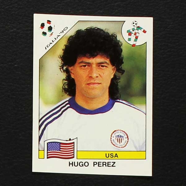 Italia 90 No. 110 Panini sticker Hugo Perez