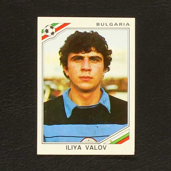 Mexico 86 Nr. 071 Panini Sticker Iliya Valov